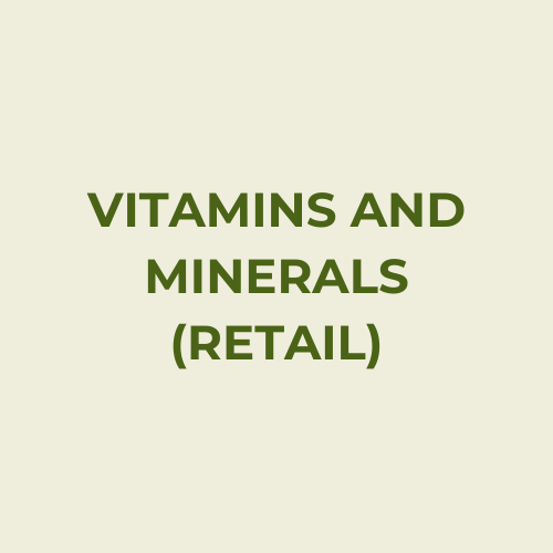 VITAMINS AND MINERALS