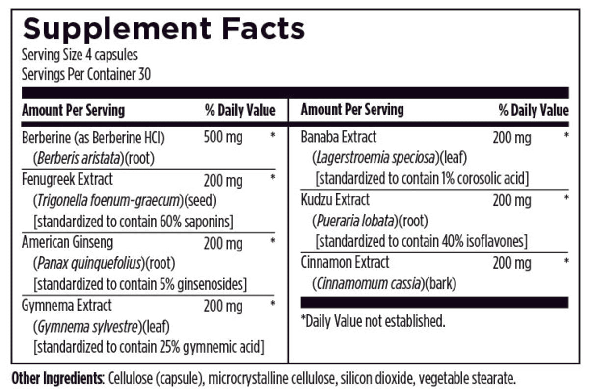 Designs for Health - USA GlucoSupreme Herbal