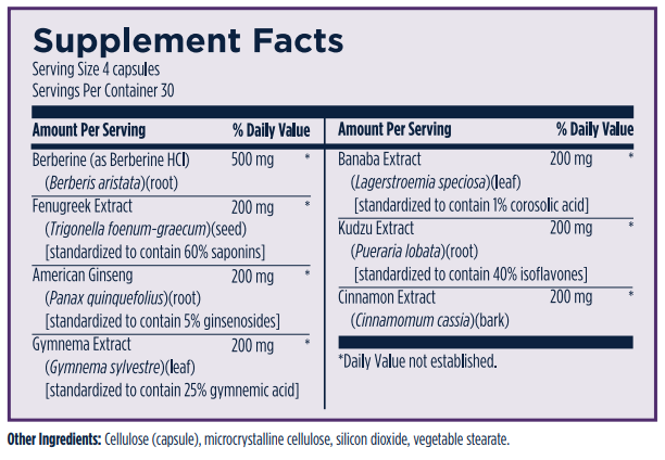 Designs for Health - USA GlucoSupreme Herbal