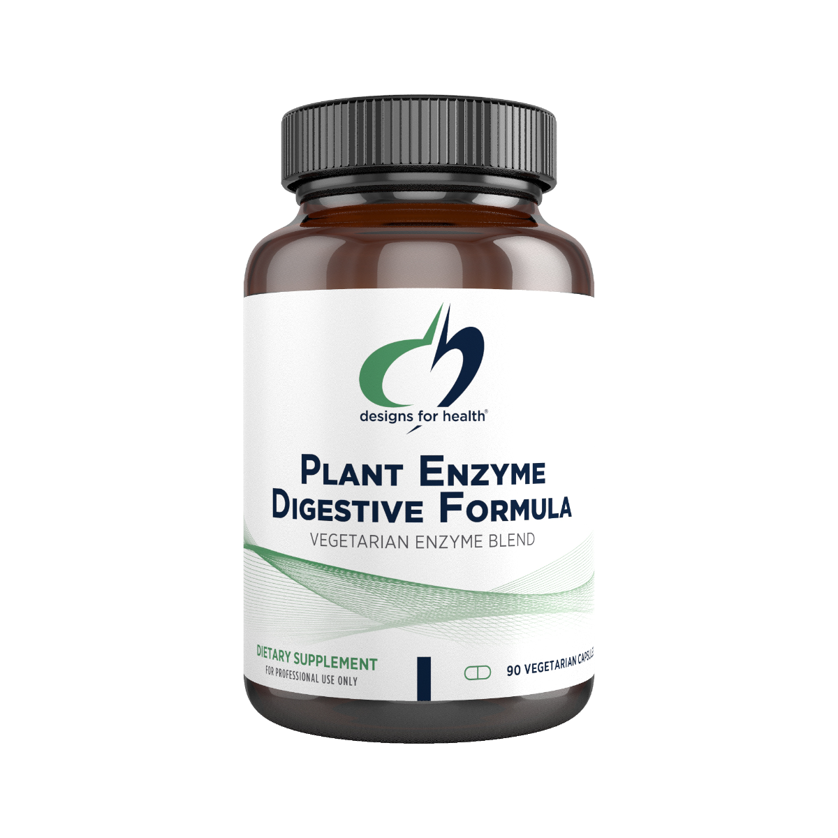 Designs for Health - USA Plant Enzymes Digestive Formula