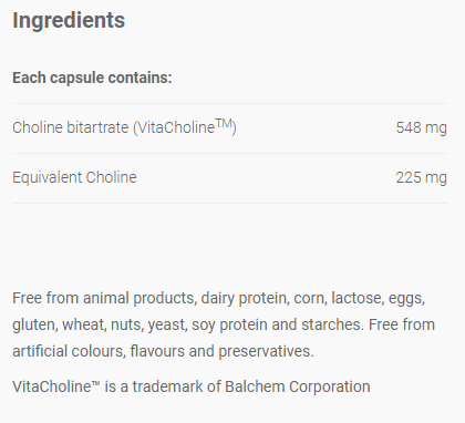 Metagenics MetaCholine 90 Capsules