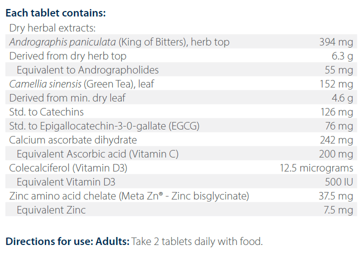 Metagenics Andro NK 40 Tablets