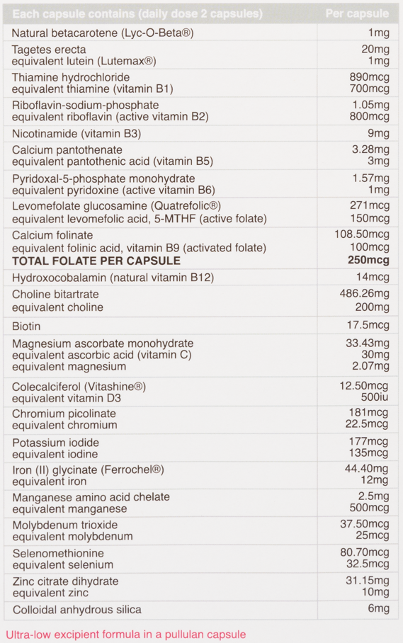 NaturoBest Prenatal Trimester 2 & 3 Plus Breastfeeding