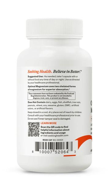 Seeking Health Optimal Magnesium - 90 capsules