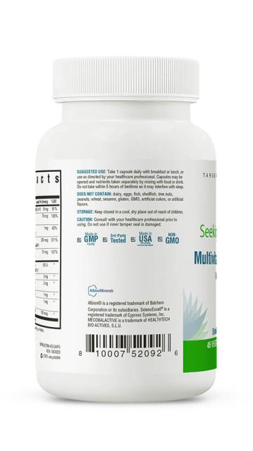 Seeking Health Multivitamin One (Methyl Free) - 45 capsules